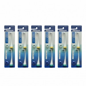 Сменные насадки (6 блістеров) для электрической зубной щетки Panasonic EW-0940-W830-AS3